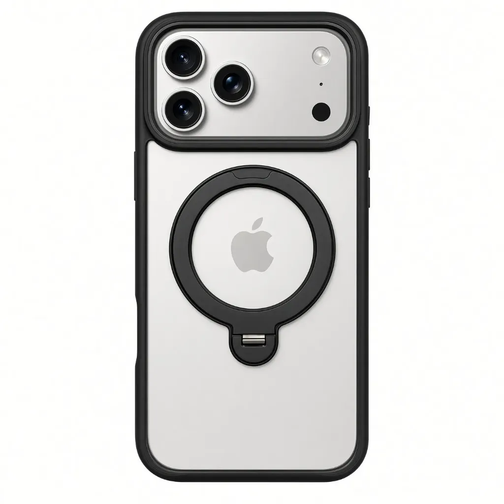 Funda Premium Para iPhone 17 Pro / 18 Pro Con Anillo Soporte 360º Compatible Con MagSafe