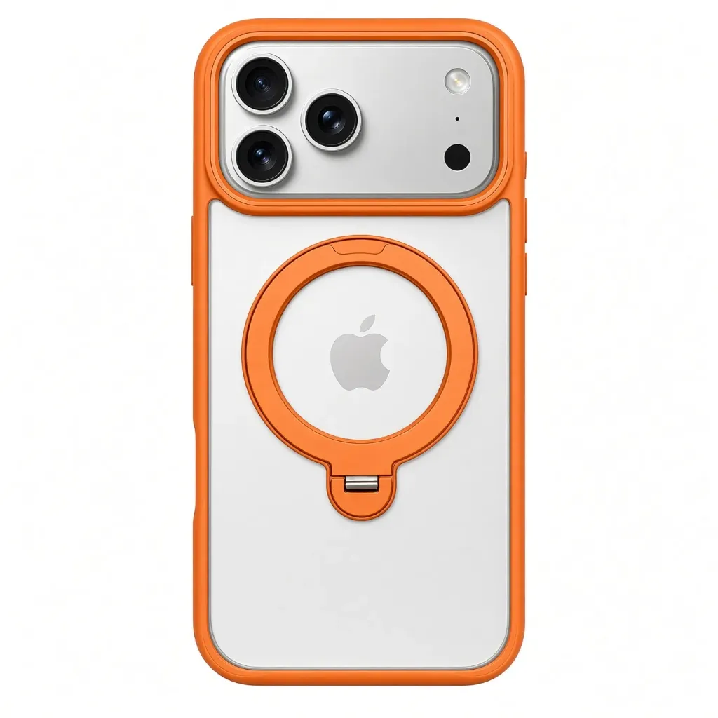 Funda Premium Para iPhone 17 Pro Max / 18 Pro Max Con Anillo Soporte 360º Compatible Con MagSafe
