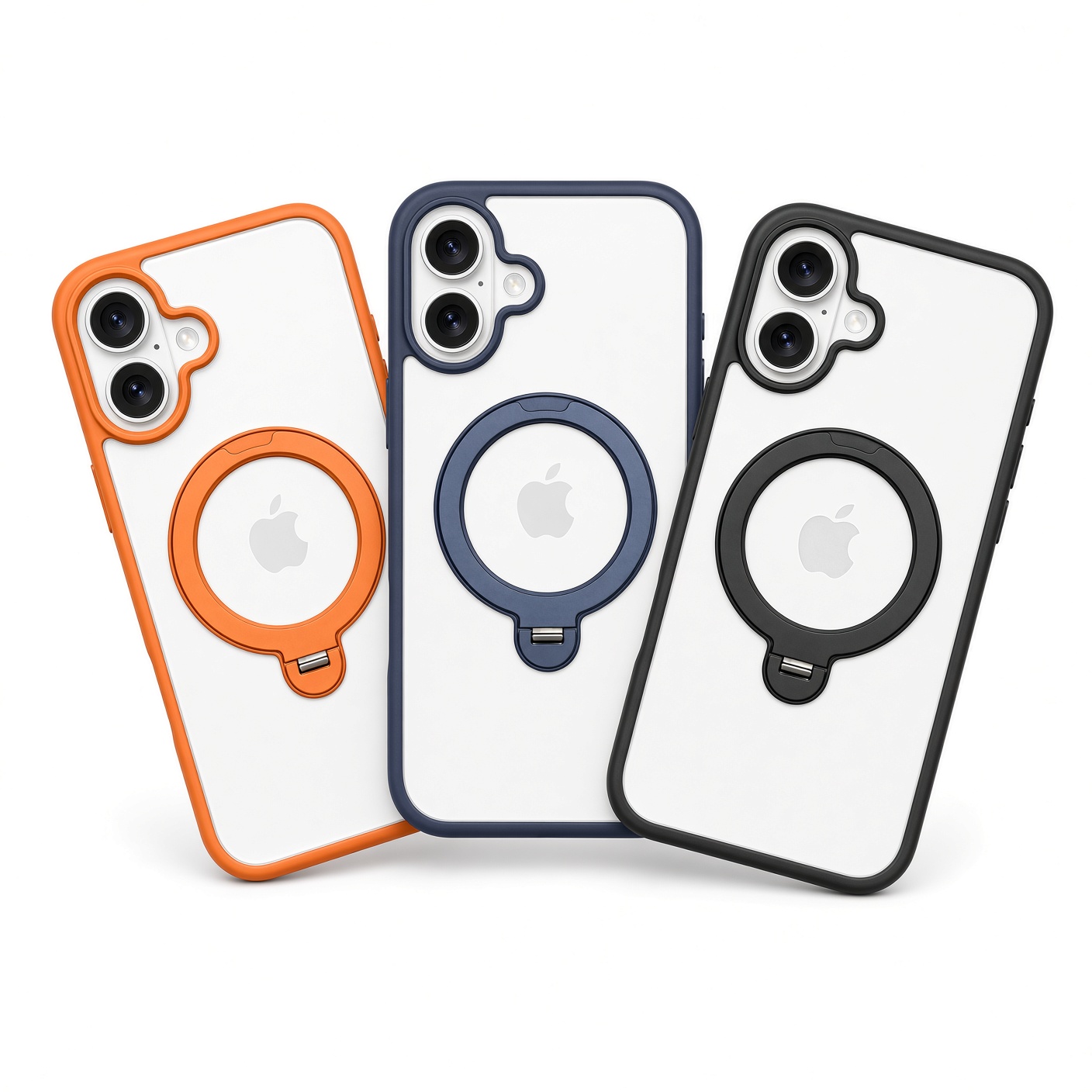 Funda Premium Para iPhone 17 Con Anillo Soporte 360º Compatible Con MagSafe